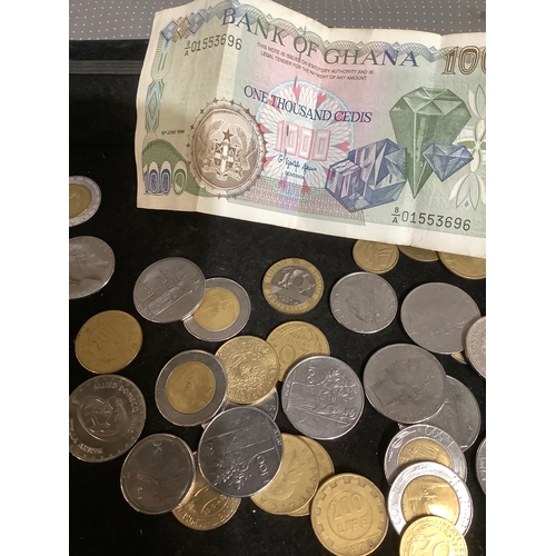 42A - Mixed foreign coinage