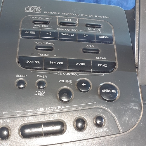 61A - Panasonic Boom Box model RX DT 501. All functions in good working order.