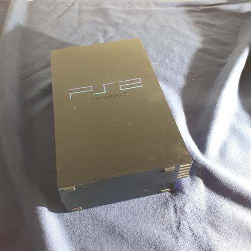 55A - Sony Playstation 2 console. Untested but overall good condition