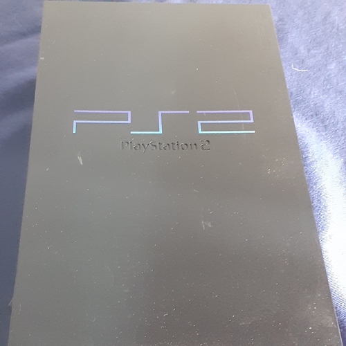 55A - Sony Playstation 2 console. Untested but overall good condition