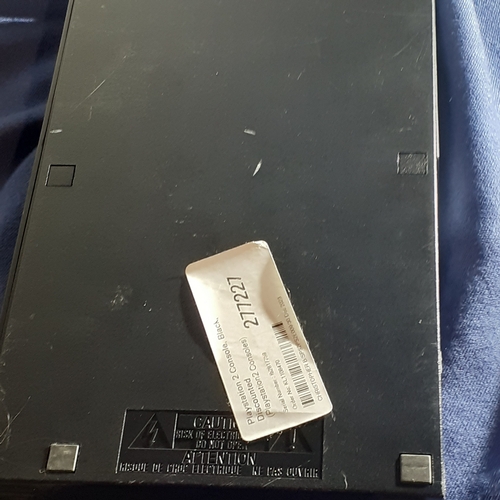 55A - Sony Playstation 2 console. Untested but overall good condition