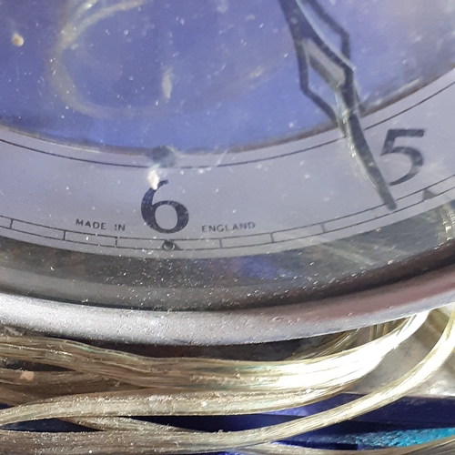 59A - Vintage Temco Electric clock. Heavy iron casing. Sold as spares.