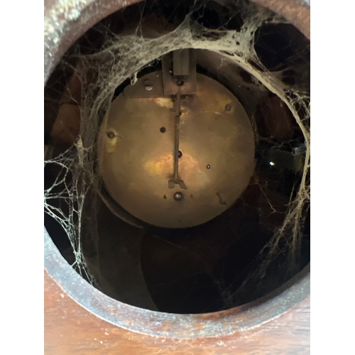 10 - Brass movement mantle clock