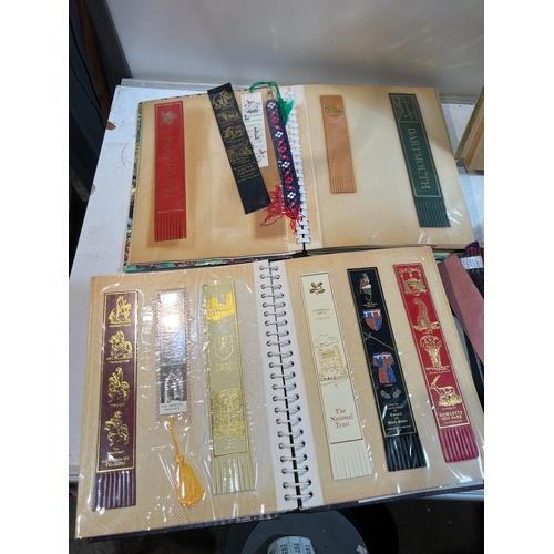 39 - A collection of 3 folders and various loose bookmarks