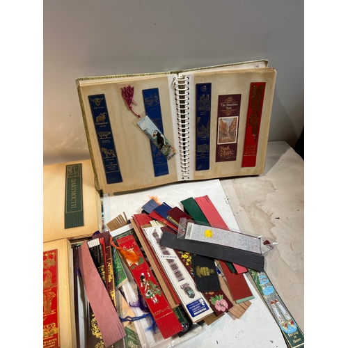 39 - A collection of 3 folders and various loose bookmarks