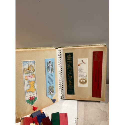 39 - A collection of 3 folders and various loose bookmarks