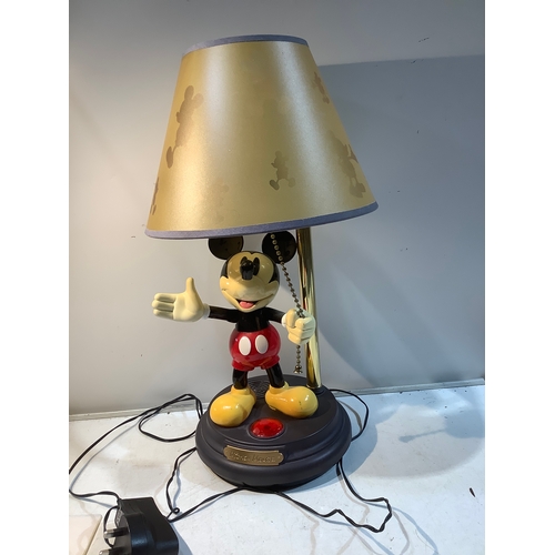 57 - Mickey Mouse lamp has movement but no sound