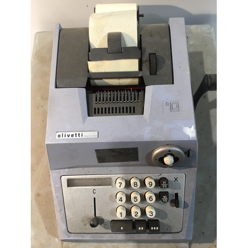 10 - Vintage Olivetti Summa Prima 20 Adding Machine