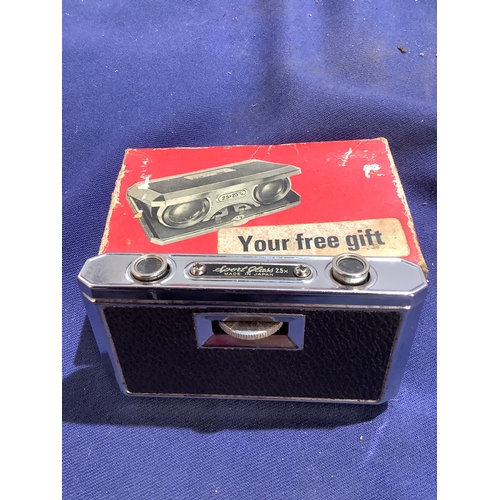 50 - Vintage folding opera binoculars