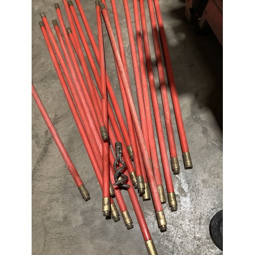 Quantity of drain rods
