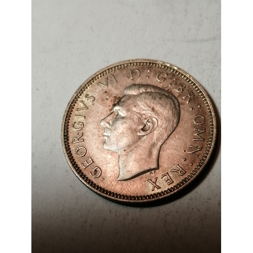 326A - COINS : 1942 shilling in extremely fine condition