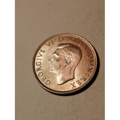327A - COINS : 1944 halfcrown in about uncirculated condition