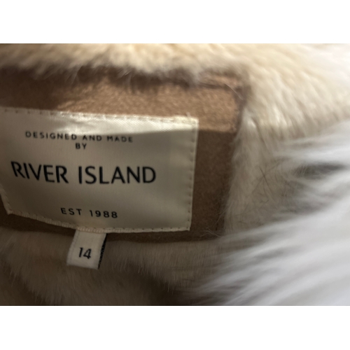 228 - River Island size 14 coat