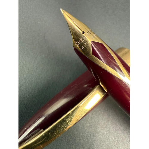 302 - Sheaffer pen with 14ct gold nib