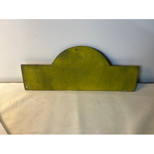 211 - Shell oil cast iron sign