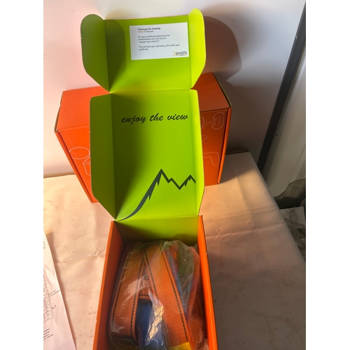 223 - Set of three Aresta double point harnesses