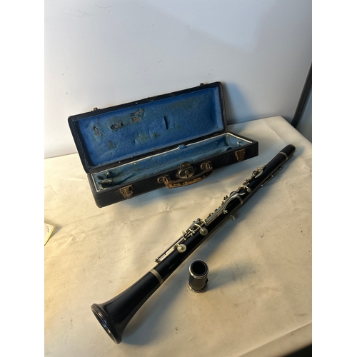 222 - Boosey and Co 25762 cased clarinet