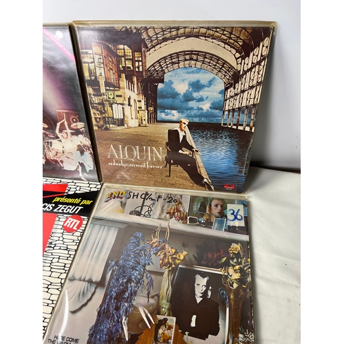 110 - Set of vinyl albums inc Angel, Wango Tango and more