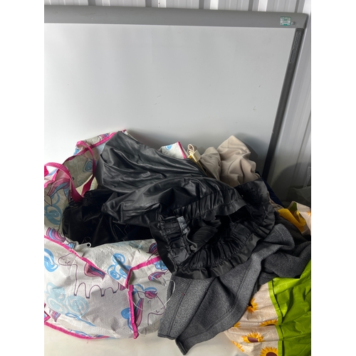 113 - 2 bags of mixed clothing - mainly plus sized condition