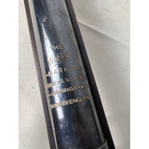 194 - Webley mark 3 Webley & Scott Ltd mark air rifle - Birmingham made