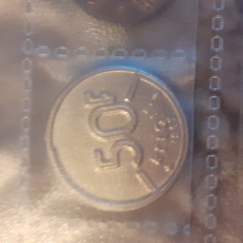 312A - Various Belgique and French Francs and Cents. Includes half Franc 20 Franc, 50 Franc coins and more.... 