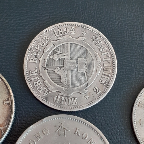 313A - 1894 South African Republic (ZAR) Paul Kruger (Pretoria mint) coin. Fairly good circulated condition... 