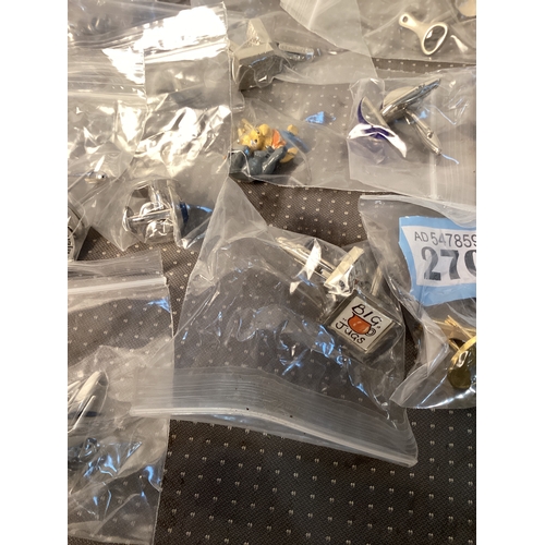 247 - Collection of various designs of cuff links