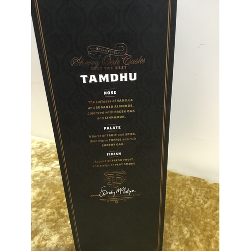 18 - Tamdhu single malt scotch whiskey