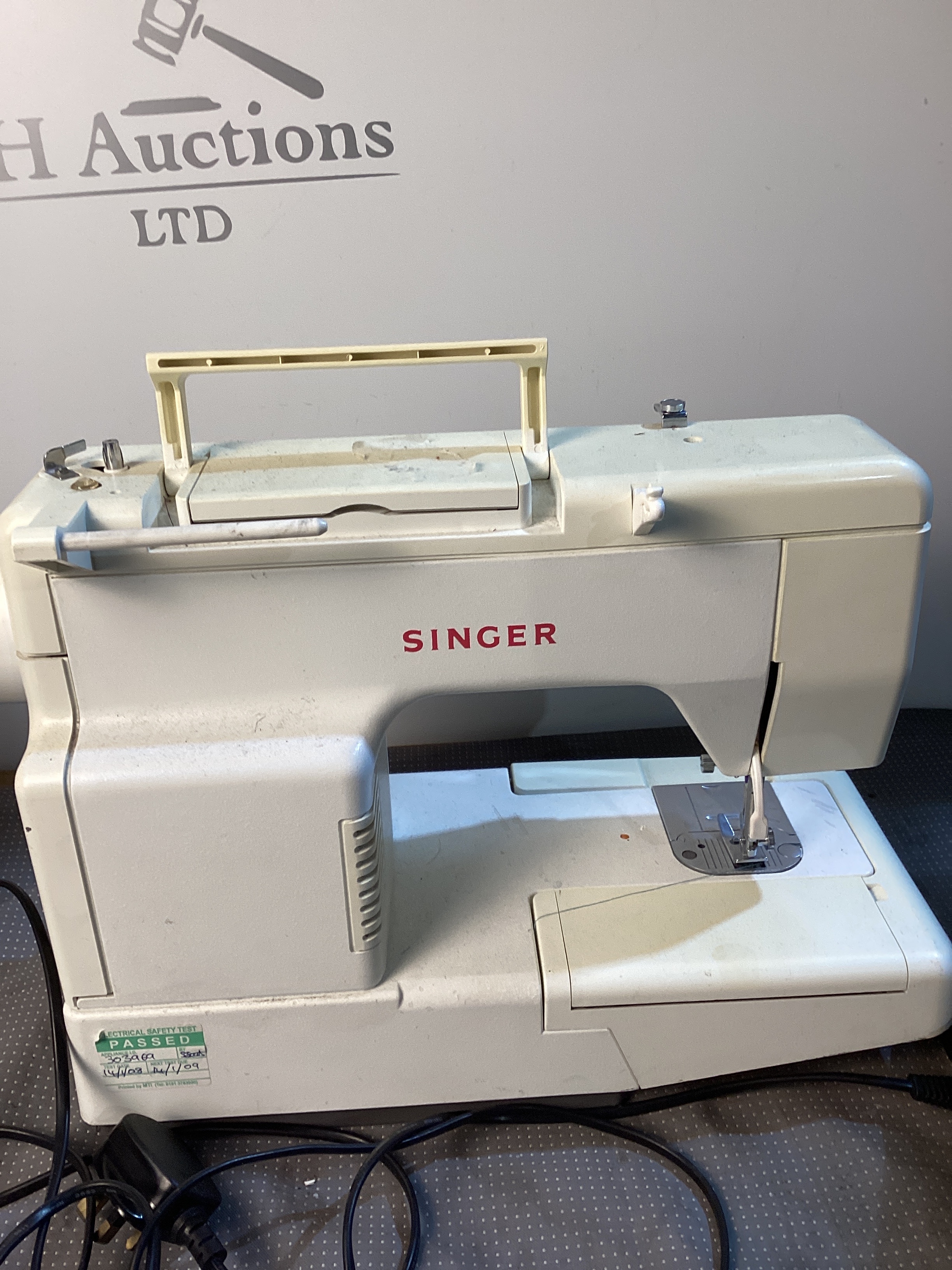 Singer sewing machine and pedal