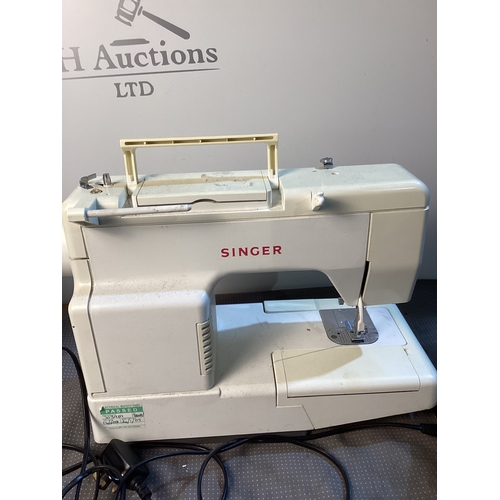 Singer sewing machine and pedal