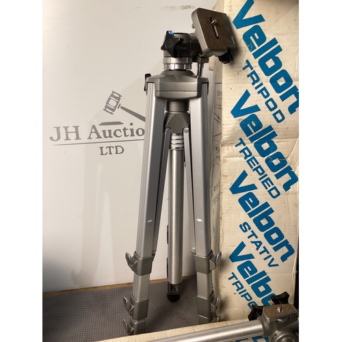Velbon tripod model SEF-3 plus velbon super arm