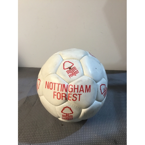 Nottingham forest football signed
