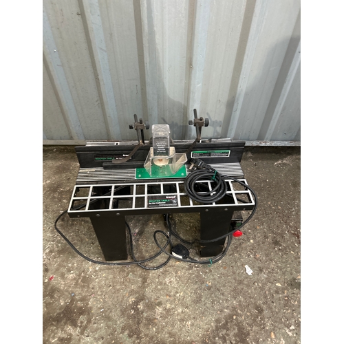 Trend router table with Elu router attached