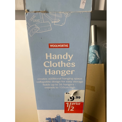 80 - Handy clothes hanger - boxed as new