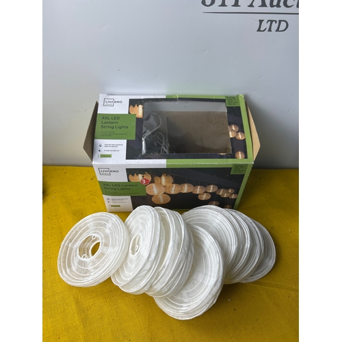 111 - XXL LED lantern garden string lights