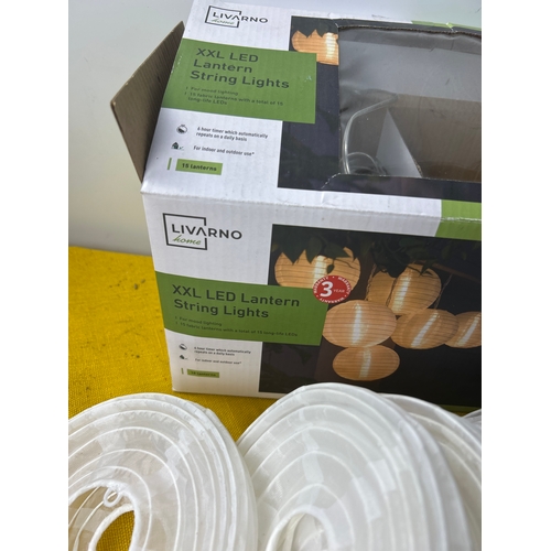 111 - XXL LED lantern garden string lights