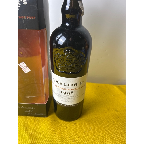 113 - Taylor’s vintage port 1998 boxed & sealed