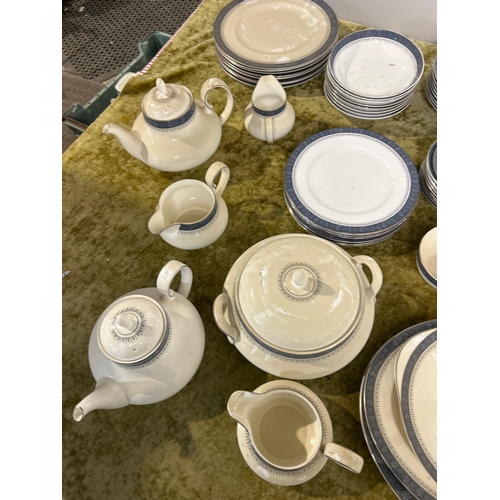 117 - Very large quantity of Royal Doulton Sherbrooke pattern dinner service