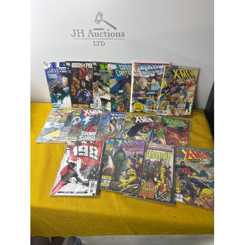 87 - Quantity of marvel and DC comics inc X-men, Cable, Gambit and more