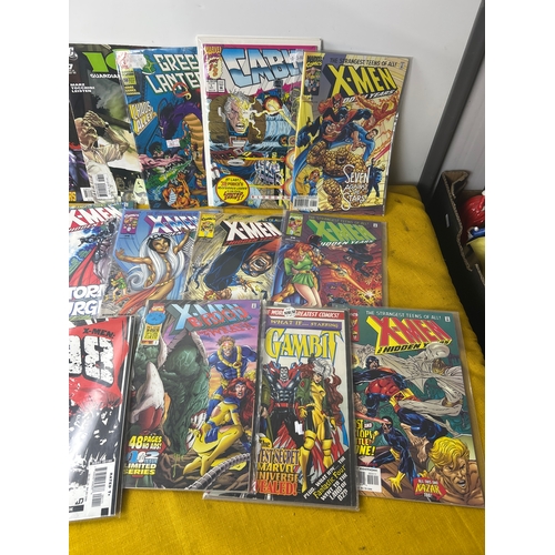 87 - Quantity of marvel and DC comics inc X-men, Cable, Gambit and more