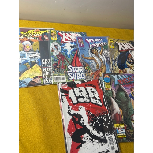 87 - Quantity of marvel and DC comics inc X-men, Cable, Gambit and more