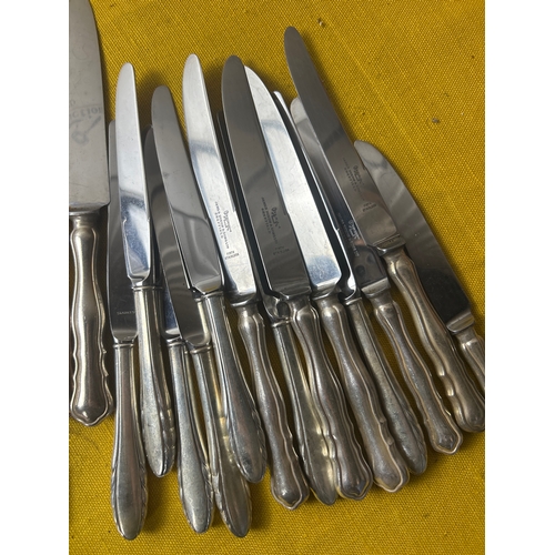 97 - Set of James Dixon & Sons knives in good overall condition