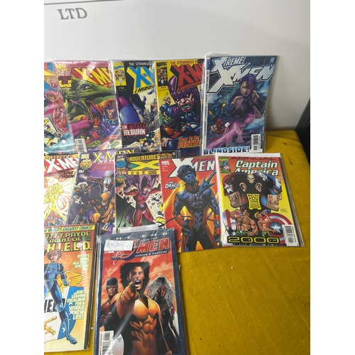 101 - Quantity of mainly marvel X-Men comics
