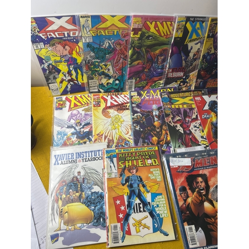101 - Quantity of mainly marvel X-Men comics