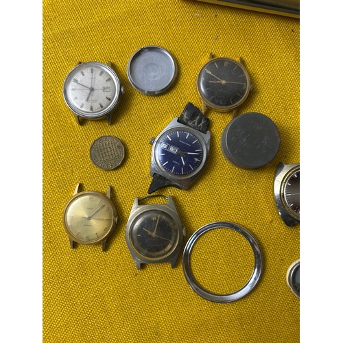 107 - Watch lot inc ingersolll, timex and others