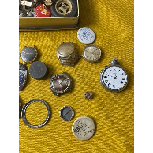 107 - Watch lot inc ingersolll, timex and others