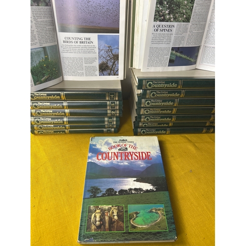 114 - Collection of the living countryside books in good condition