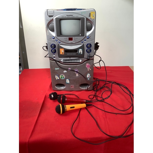 The Singing Machine STVG-535 Karaoke system with two microphones - untested