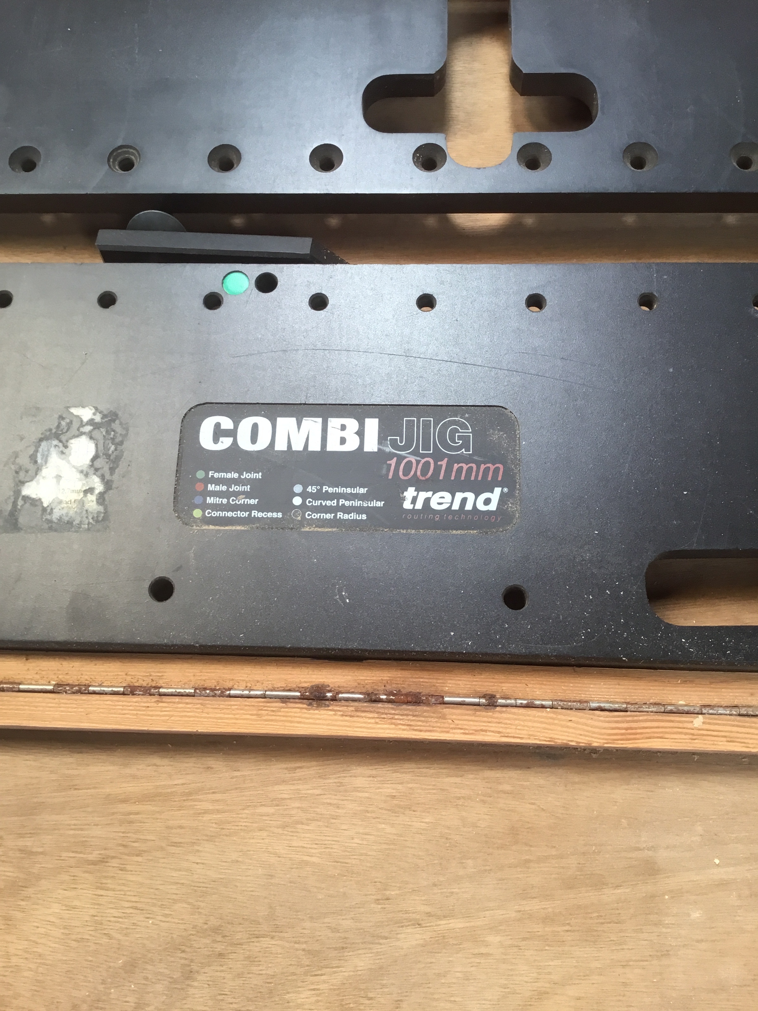 Trend Combi Jig 1001mm worktop jig tool with wooden case