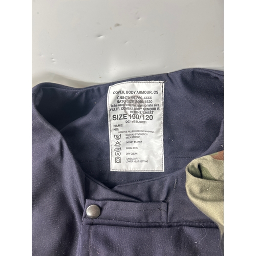 27 - Quantity of camo overalls inc military tag and modern regatta style